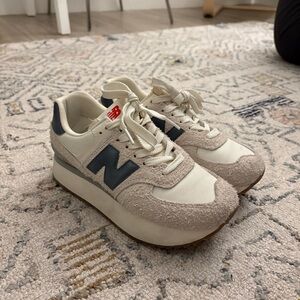 New Balance platform sneakers